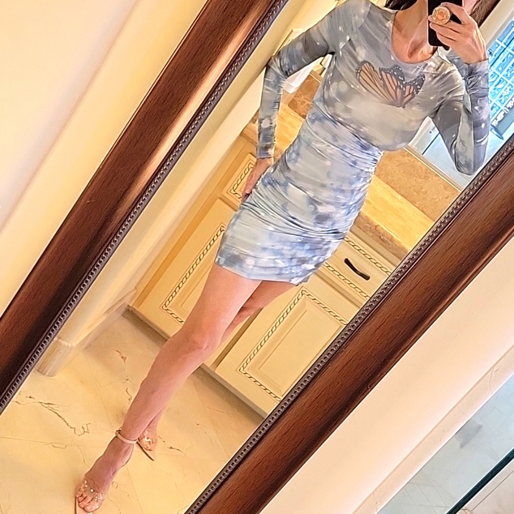 Tiger Mist Nandi Water Print Top & Matching Skirt, XS - Picture 10 of 16